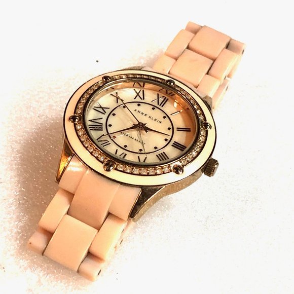 Anne Klein Mother of Pearl Oversized Watch main image 7